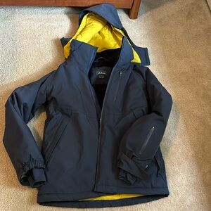Ll Bean boys winter jacket